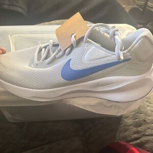 Nike  Womens Blue Athletic Shoes